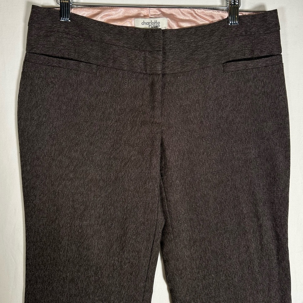 Y2K Styled Brown Flared Pants